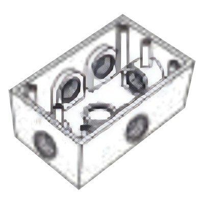 Caja Condulet / 6 Bocas / 3/4″ (19.05 mm) / Aluminio Diecast / NPT / Intemperie