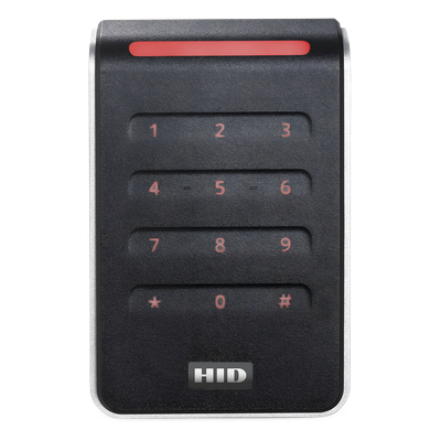 Lector de Acceso Multitecnología con Teclado / SEOS / iCLASS / MIFARE DESFire / HID Mobile Access / Wiegand y OSDP / LED Tricolor