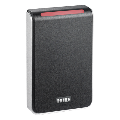 Lector de Control de Acceso / Tecnología SEOS / NFC y BLE para Mobile IDs / Salida Wiegand y RS-485 / LED Tricolor con Indicador Acústico / Montaje Flexible