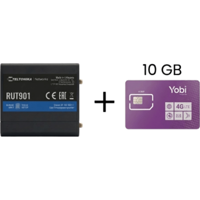 Router Industrial 4G LTE / Cat 4 150 Mbps / Wi-Fi 2.4 GHz / 4 Puertos Ethernet / Operación -40°C a 75°C (-40°F a 167°F) / Gestión Remota RMS