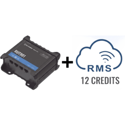 Router Teltonika LTE/4G RUT901 + 12 creditos RMS