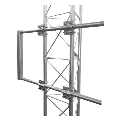 Brazo para Torre / Acero ASTM A-36 / Galvanizado Electrolítico / Tubo Ø 2″ Ced 30 / Largo 1.7 m (5.6 ft) / Ajustable 30-100 cm (11.8-39.4 in)
