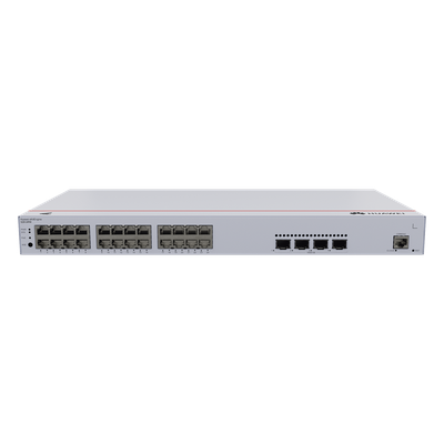 Switch Administrable Capa 2 / 24 Puertos PoE+ Gigabit / 4 Puertos SFP+/SFP 10G / PoE Perpetuo / 400 W PoE / 128 Gbps / 95 Mpps