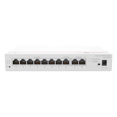 Router Controlador / 8 Puertos PoE LAN Gigabit / 2 Puertos WAN Gigabit / 1 Puerto LAN/WAN Gigabit / PoE 124 W / 64 APs / 250 Clientes / 16 Gbps Switching