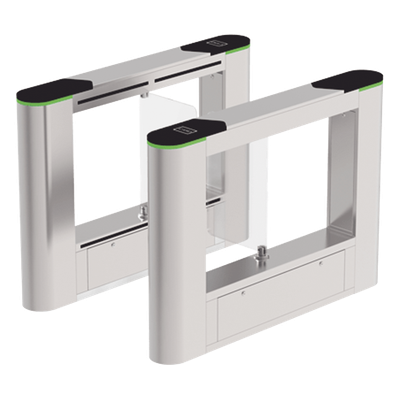 Barrera abatible peatonal / Acero inoxidable / Acrílico / 1 carril / 2 millones ciclos / AC 110-240V / -28°C a 60°C