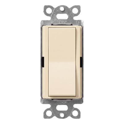 Interruptor de Paleta Unipolar / 15 A / 120-277 V / Iluminación y Motores / Terminales de Tornillo