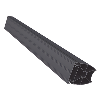 Pilar de aluminio / 1500mm (4.92 ft) / Estructura modular / Acabado anticorrosivo / Carga industrial