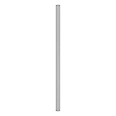Riel de Aluminio / Longitud 1670 mm (65.7 ft) / Perfil 40 x 40 mm / Diseño Modular / 4 Direcciones de Montaje / Tapas Incluidas
