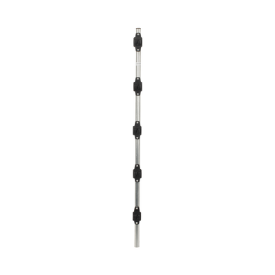 Poste de Paso para Cercas Eléctricas / Tubo Redondo 25 mm (1 in) / Longitud 1 m (39.4 in) / 5 Aisladores Integrados / Acero Galvanizado en Caliente