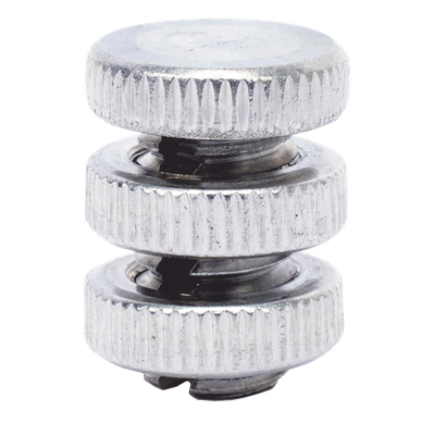 Abrazadera para Cerco Eléctrico / Doble Nivel de Sujeción / Aluminio Anticorrosión / Sin Herramientas / Cable hasta 2.5 mm