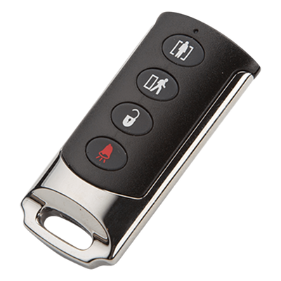 Control Remoto Inalámbrico / 4 Botones Programables / Uso Rudo / 433.92 MHz / Batería 5 Años / Compatible DSC Power Series