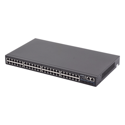 Switch Administrable Stackeable Capa 3 / 48 Puertos Gigabit / 4 Puertos 10G SFP+ / Tela 176 Gbps