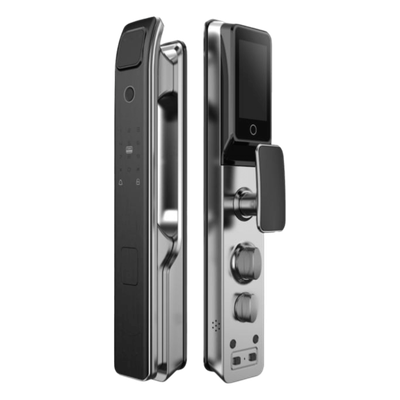 Cerradura inteligente inalámbrica / Wi-Fi 2.4 GHz / IP52 / Reconocimiento biométrico / Batería 5000 mAh / Radar milimétrico