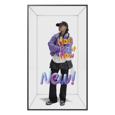 Pantalla Spatial Signage / 85″ / 4K UHD 2160×3840 / 3D Virtual sin Gafas / 500 nits / 24/7 / Wi-Fi Bluetooth