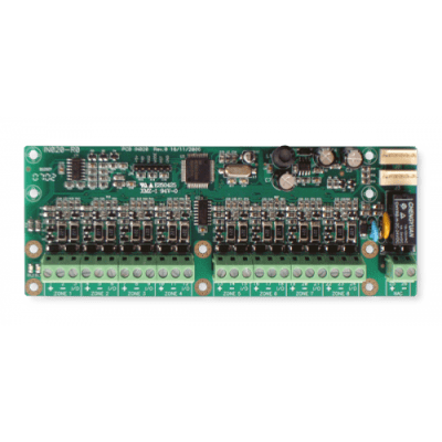 Tarjeta de Expansión de Zonas / 8 Zonas Convencionales / Autodireccionable / Salida Supervisada / Certificación EN 54 / Plug-and-Play