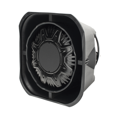 Bocina Compacta de Uso Rudo / 100 Watts / 124.5 dB a 9.8 ft / 11 Ohms / Montaje Universal / Nylon Reforzado con Fibra