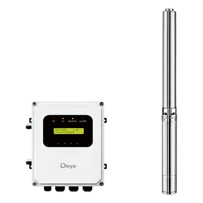 Bomba Solar Sumergible / 2200W / 3HP / Controlador Híbrido AC/DC / IP65 / 136-264VAC / 108-403VDC