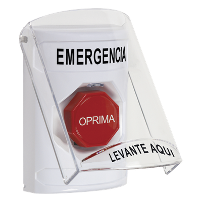 Botón Multipropósito / Emergencia / Reset con Llave / 2 Relevadores Forma C / Alarma 85 dB / Interior