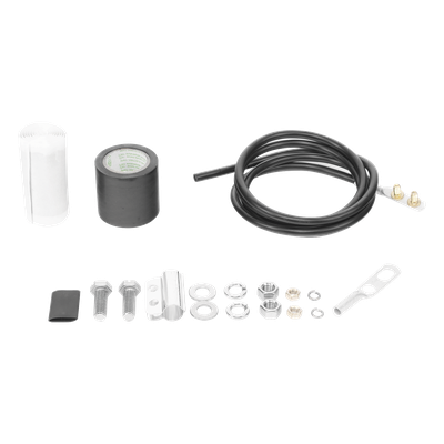 Kit de Aterrizaje para Cable Coaxial / 1/2″ / AWG 6 / Resistente a Intemperie / Normas Internacionales de Seguridad
