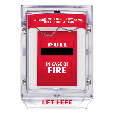 Cubierta Protectora / Policarbonato Super Resistente / Montaje Empotrado / Alarma 95-105 dB / Rango -40°C a 116°C