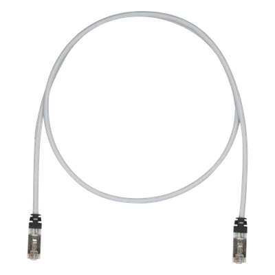 Patch Cord Cat6A / Blindado S/FTP / CM/LS0H / 3.05 m (10 ft) / Gris