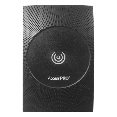 Lector de Proximidad RFID MIFARE / 13.56 MHz / Wiegand 34 Bits / IP65 / ISO14443A / 4.6 x 3 x 0.6 pulgadas / Exterior