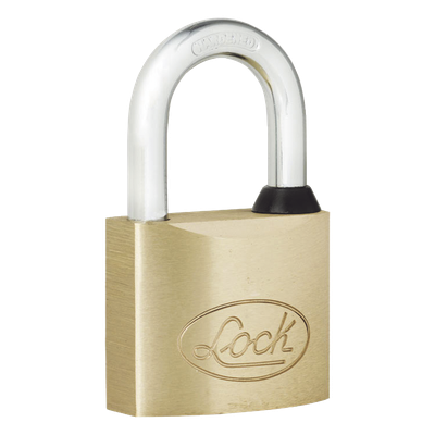 Candado de Latón / Doble Cerrojo / Cuerpo 60 mm / Nivel de Seguridad 6 / Cilindro 5 Pernos / Llaves Puntos