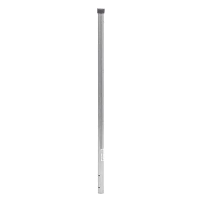 Poste de Esquina para Cerca Electrificada / Tubo Galvanizado Cal. 18 / 1″ Diámetro / 0.8 m (2.6 ft) Alto / 3 Aisladores / Fijación en Concreto