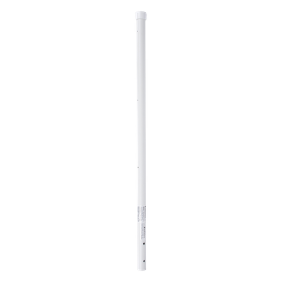 Poste de Esquina para Cerca Electrificada / Tubo Galvanizado Cal. 18 / 1″ Diámetro / 0.8 m (2.6 ft) / 3 Aisladores / Fijación en Concreto