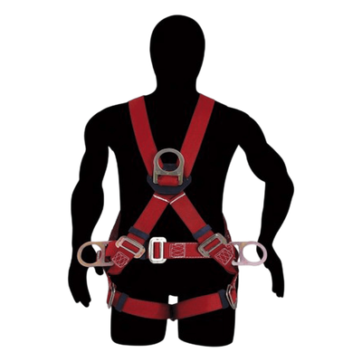 Arnés de Suspensión / Resistencia 3,090 kg / Talla 40-44 / Hebilla Rápida Conexión / Anillo D Forjado / ANSI A10.14 y Z359.1