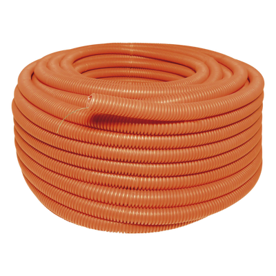 Tubo Conduit Corrugado HDPE / 3/4″ x 50 m / Resistencia Aislamiento >100 MΩ / Norma NMX-J-542-ANCE-2006 / Con Guía / Resistente a Intemperie