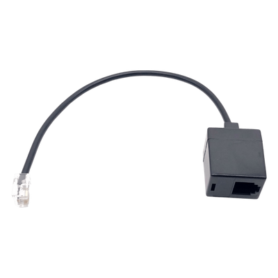 Adaptador de Diadema IP / Conector RJ9 / Secuencia 1-4 Mic y Spk / Compatibilidad Universal