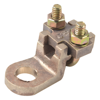 Conector de Bornes / 1/2″ / Rango 4 AWG a 1/0 AWG / Diámetro 5.827 mm a 8.251 mm / Bronce