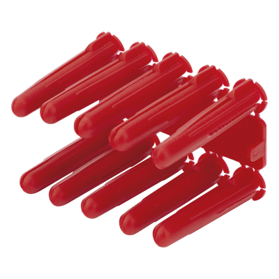 Taquete de Anclaje / 1/4″ / Doble Expansión Multidireccional / Carga 60 kg / HDPE Resistente / Paquete 100 Piezas