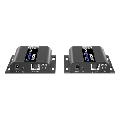 Extensor HDMI sobre IP / 4K@60Hz / Alcance 120 m (393.7 ft) / HDMI 2.0 / HDCP 2.2 / 18 Gbps / Matriz 256×256