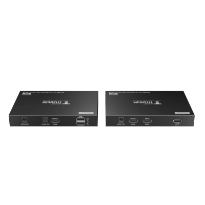Extensor KVM HDMI / 4K @ 60 Hz / 70 m (229.7 ft) / Cat 6/6a/7 / USB / HDR10 / Salida Loop / S/PDIF / Uso 24/7