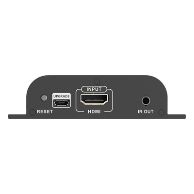 Receptor HDMI IP / 4K @ 60 Hz / Extensión 120 m (393.7 ft) / Cat 6 / IR Bidireccional / Latencia Ajustable