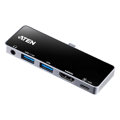 Dock USB-C de Viaje / Thunderbolt 3 / USB 3.2 5 Gbps / HDMI 4K 60Hz / PD 92W / 44g