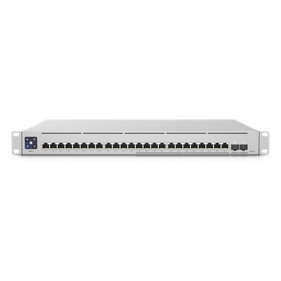 Switch Capa 3 / 24 Puertos PoE+ / 12x 2.5GbE + 12x 1GbE / 2x SFP+ 10G / 400W / Pantalla 1.3″