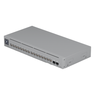 Switch PoE Administrable / 16 Puertos / 4x 2.5 GbE PoE++ / 12x GbE PoE+ / 2x SFP+ 10G / 180W / Pantalla Táctil 1.3′