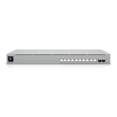 Switch PoE+++ Capa 3 / 10 Puertos 10GbE / 2 Puertos SFP+ / PoE 400 W / Etherlighting™ / 240 Gbps