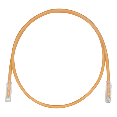 Cable de Parcheo / UTP Cat5e / 28AWG / 0.30 m (1 pie) / LSZH / Naranja