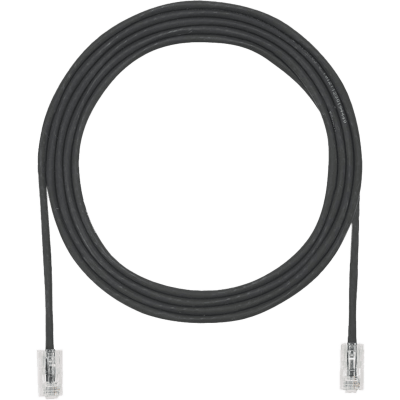 Cable de Parcheo UTP Cat6A / 28AWG Diámetro Reducido / CM/LSZH / 4.57 m (15 ft) / PoE 802.3bt / -40 a 75°C