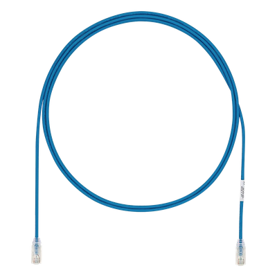 Cable de Parcheo / Cat6A / 28AWG / UTP / CM-LSZH / 0.91m (3 Pies) / Azul