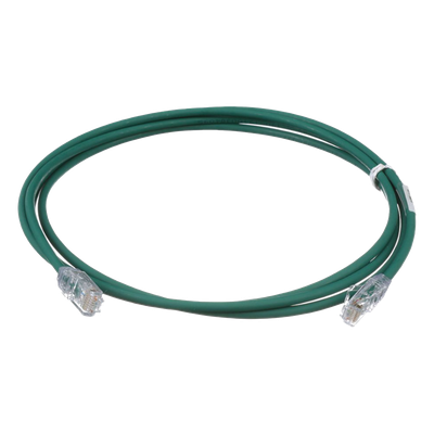 Cable de Parcheo UTP / Cat6A / 28AWG / CM-LSZH / 1.52 m (5 ft) / Verde