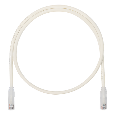 Cable de Parcheo UTP / Cat6A / 24 AWG / CM / 3.05 m (10 pies) / Color Blanco