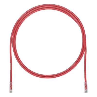 Cable de Parcheo UTP / Cat6A / 24 AWG / CM / 1.52 m (5 pies) / Rojo