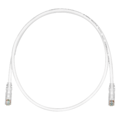 Cable de Parcheo UTP Cat6 / 24 AWG / CM / 1.52 m (5 ft) / Contactos Oro 50 μm