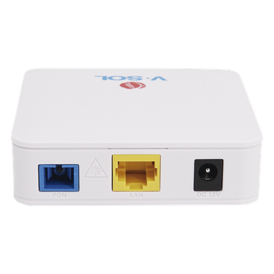 ONU Bridge / Dual GPON/EPON / 1x SC/UPC + 1x LAN Gigabit / 82x82x25 mm / 0.27×0.27×0.08 ft / Bridge o Router / -10 a 55°C