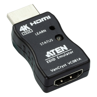 Emulador EDID HDMI / 4K UHD 3840×2160@60Hz 4:4:4 / Almacenamiento EDID / Interruptor de Aprendizaje / Diseño Compacto